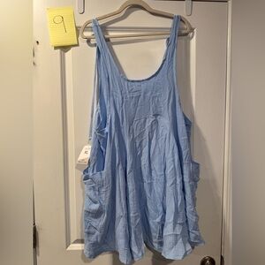 Blue Tunic Top